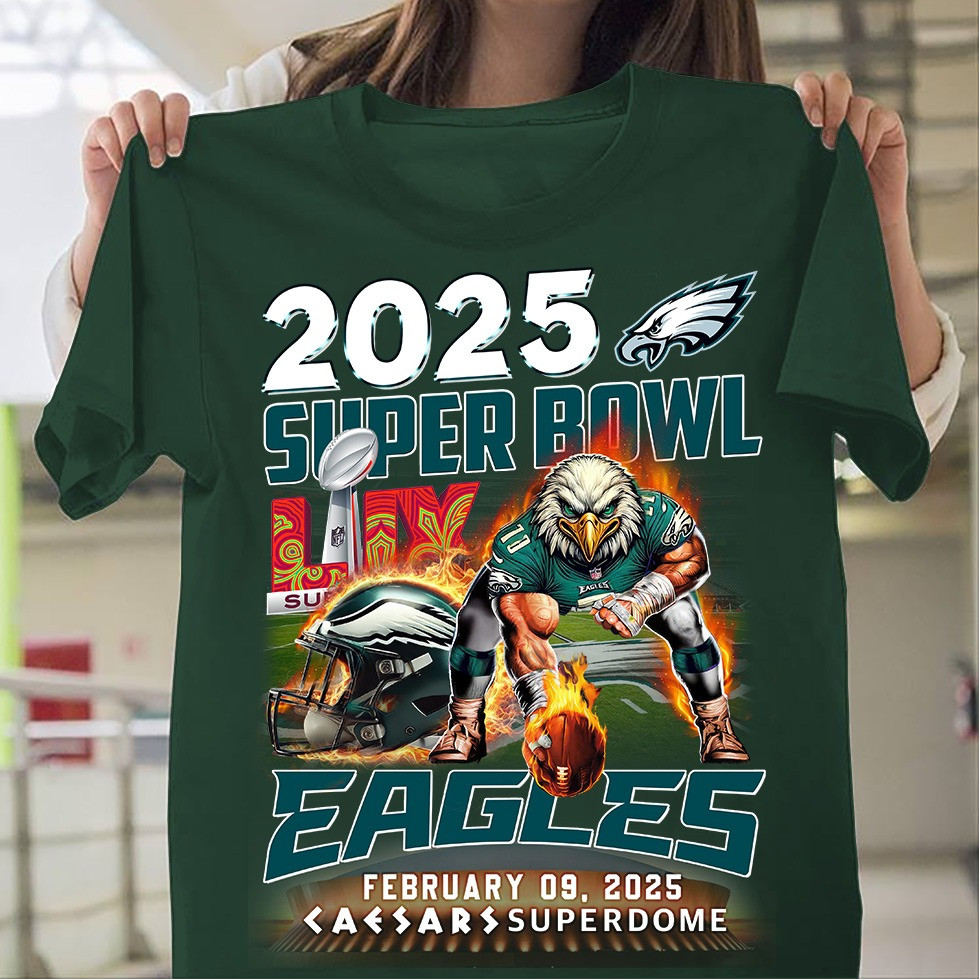 Eagles Super Bowl Champions Shirt 2025 Philly Philadelphia Eagles Fan Merch Gift Ideas-1