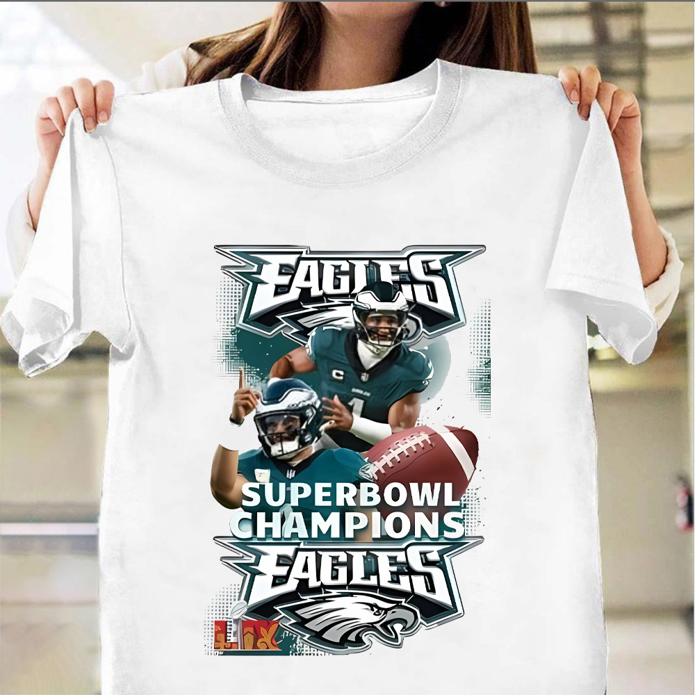 Eagles Super Bowl Champions T-Shirt Philadelphia Eagles Super Bowl Champs Apparel Gifts-1 Eagles Super Bowl Champions T-Shirt Philadelphia Eagles Super Bowl Champs Apparel Gifts-1