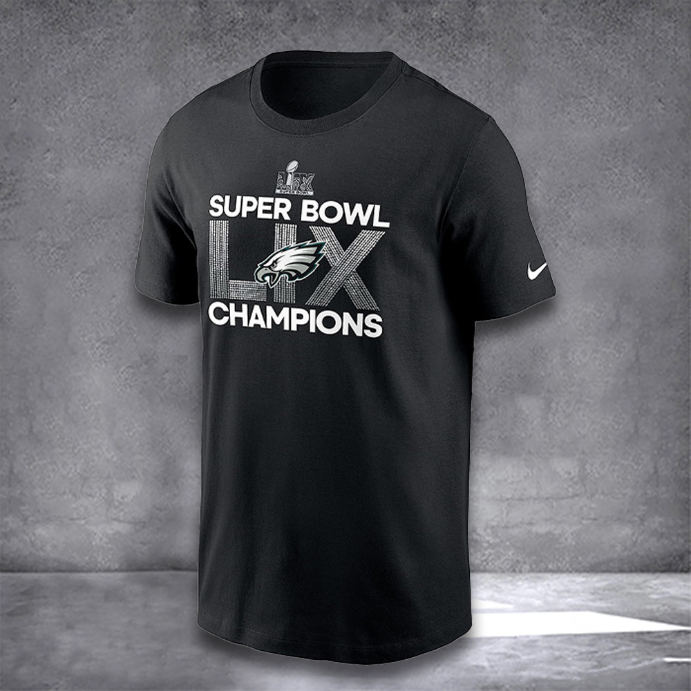 Eagles Super Bowl LIX Champions Shirt Philadelphia Eagles Championships Gifts For Fans-1