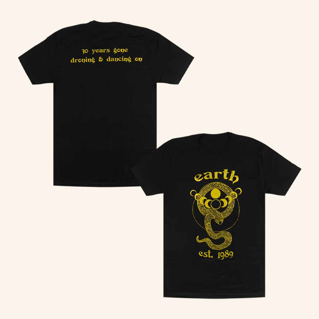 Earth Merch 30 Years Gone Droning And Dancing On Black T-Shirt Music Lover Gifts For Him-1 Earth Merch 30 Years Gone Droning And Dancing On Black T-Shirt Music Lover Gifts For Him-1