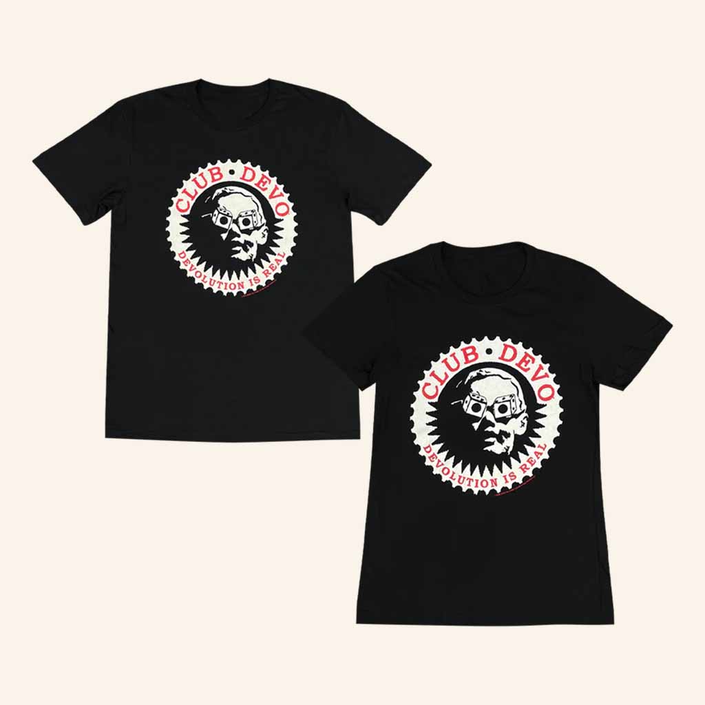 Easy Partners Merch Club Devo Devolution Is Real Black T-Shirt Christmas Gifts For Guys-1 Easy Partners Merch Club Devo Devolution Is Real Black T-Shirt Christmas Gifts For Guys-1