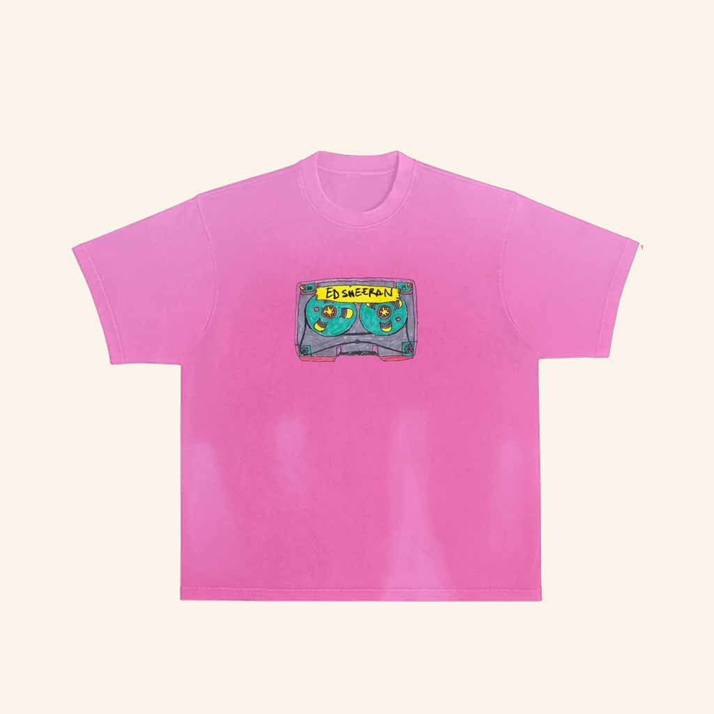 Ed Sheeran Merch Play X Kidsuper Cassette Shirt Cute Christmas Gifts For Wife-1