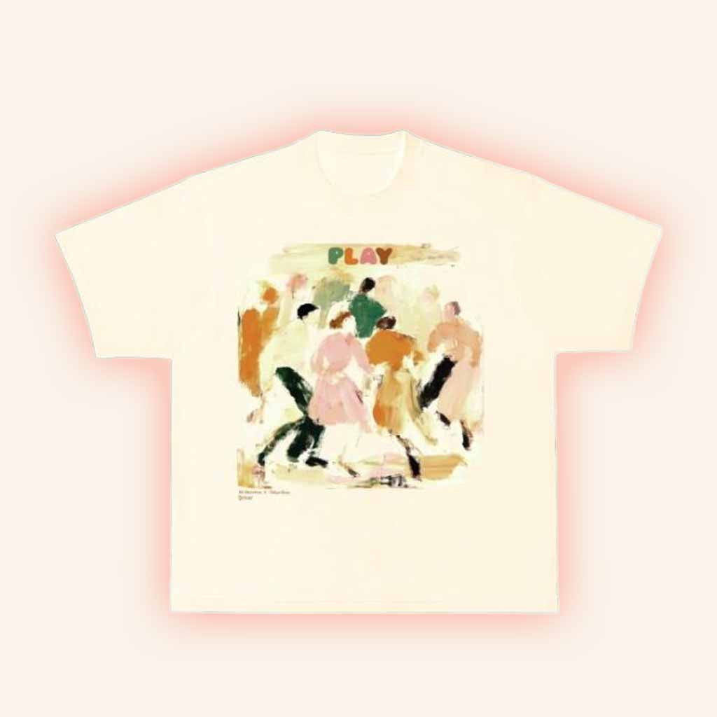 Ed Sheeran Merch Play X Kidsuper Watercolor T-Shirt Christmas Gifts For Daughter-1 Ed Sheeran Merch Play X Kidsuper Watercolor T-Shirt Christmas Gifts For Daughter-1