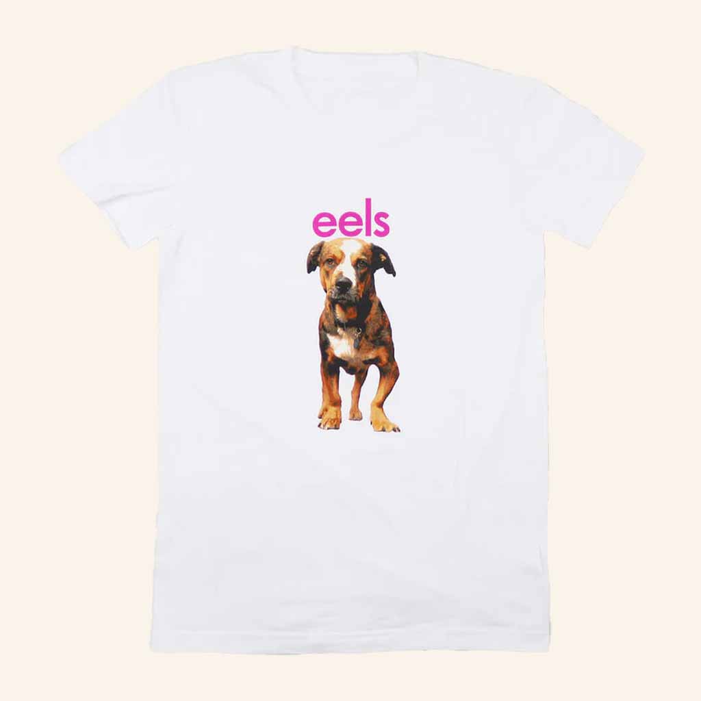 Eels Merch Dog White T-Shirt Christmas Gift Ideas For Dog Lovers-1