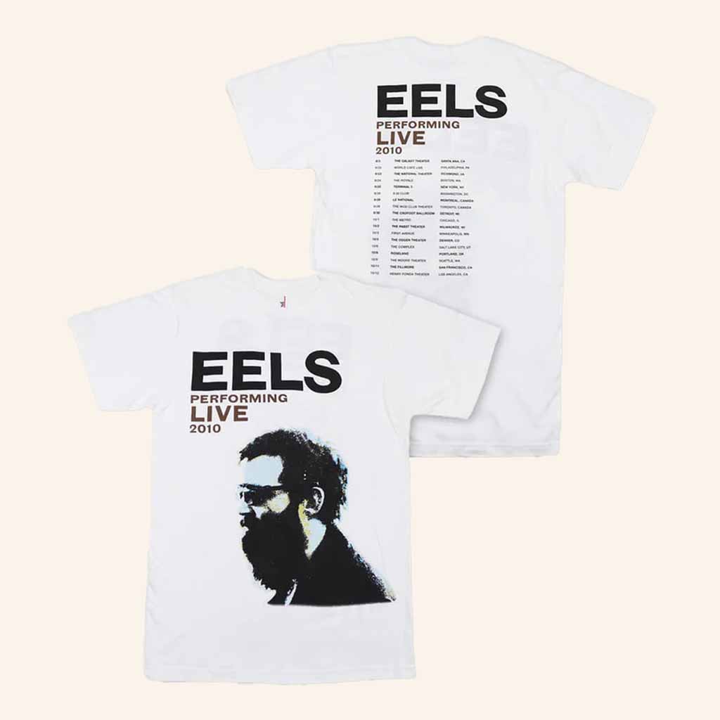 Eels Merch Eels Performing Live 2010 T-Shirt Cool Gifts For Music Lovers-1 Eels Merch Eels Performing Live 2010 T-Shirt Cool Gifts For Music Lovers-1