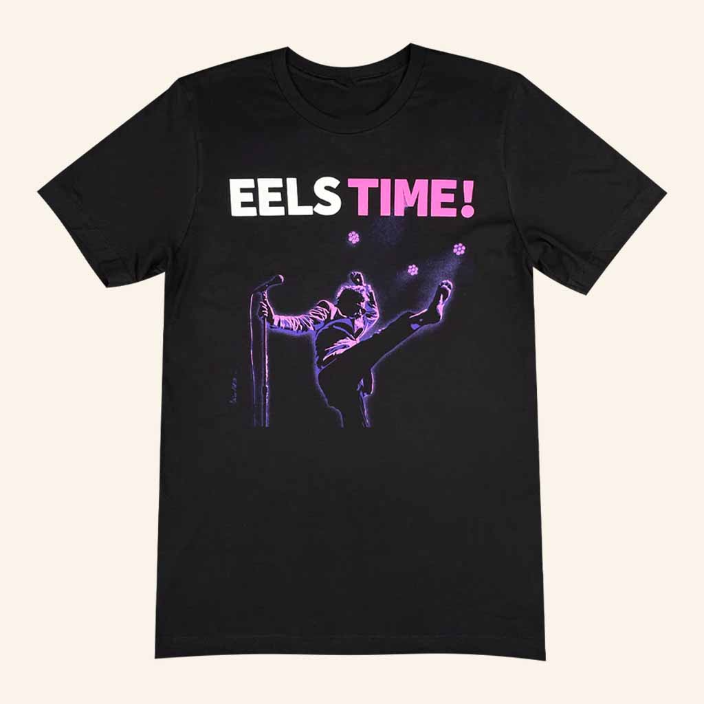 Eels Merch Eels Time Black T-Shirt Christmas Gifts For Music Lovers-1
