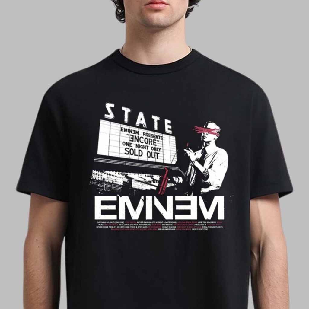 Eminem Encore 20th Dynamite T-Shirt Eminem Merch Best Gifts For Music Lovers-1