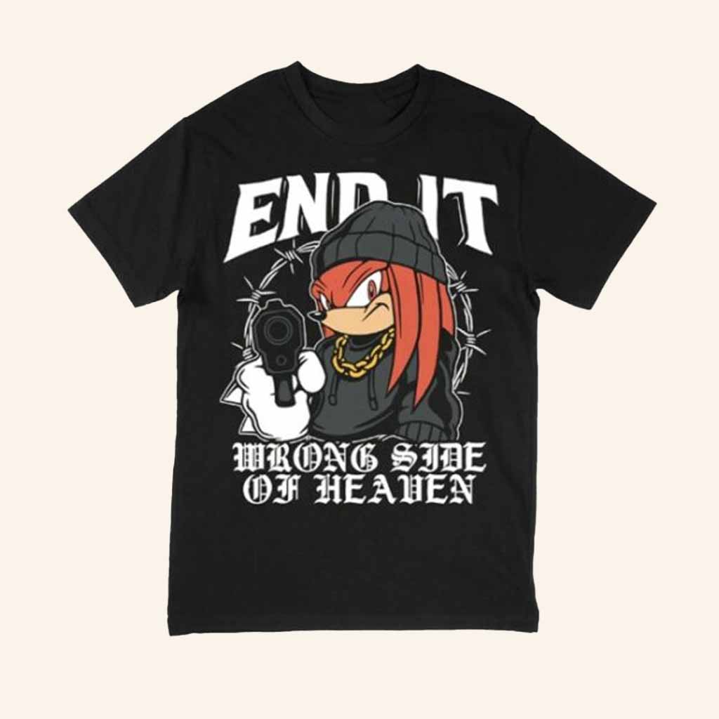 End It  Merch Shadow Wrong Side Of Heaven Shirt Christmas Gift Ideas For Him-1