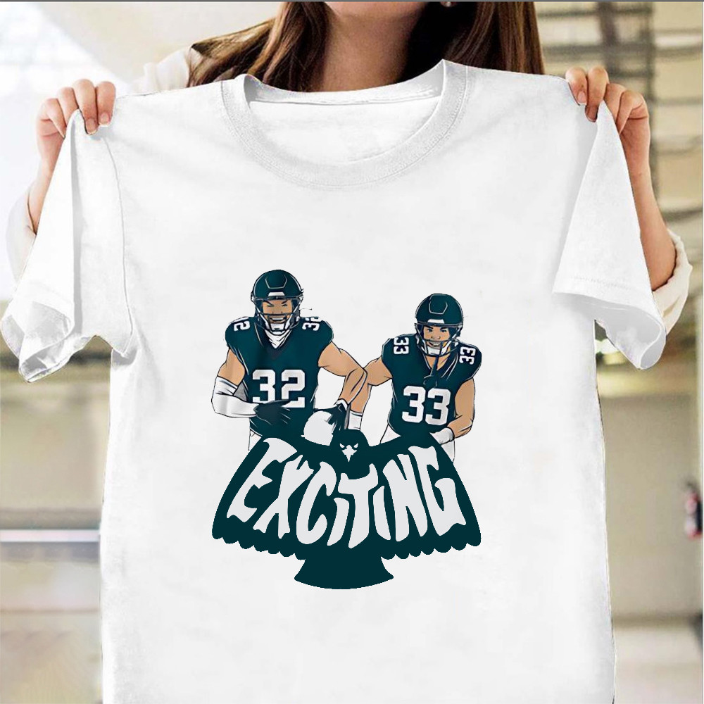 Exciting Whites Shirt Eagles Blankenship Cooper Dejean Exciting Whites T-Shirt Clothing-1 Exciting Whites Shirt Eagles Blankenship Cooper Dejean Exciting Whites T-Shirt Clothing-1