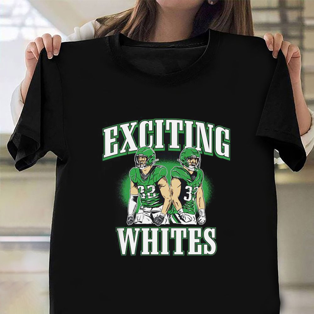 Exciting Whites Shirt Eagles Cooper Dejean Exciting Whites T-Shirt Eagles Fan Merch-1 Exciting Whites Shirt Eagles Cooper Dejean Exciting Whites T-Shirt Eagles Fan Merch-1