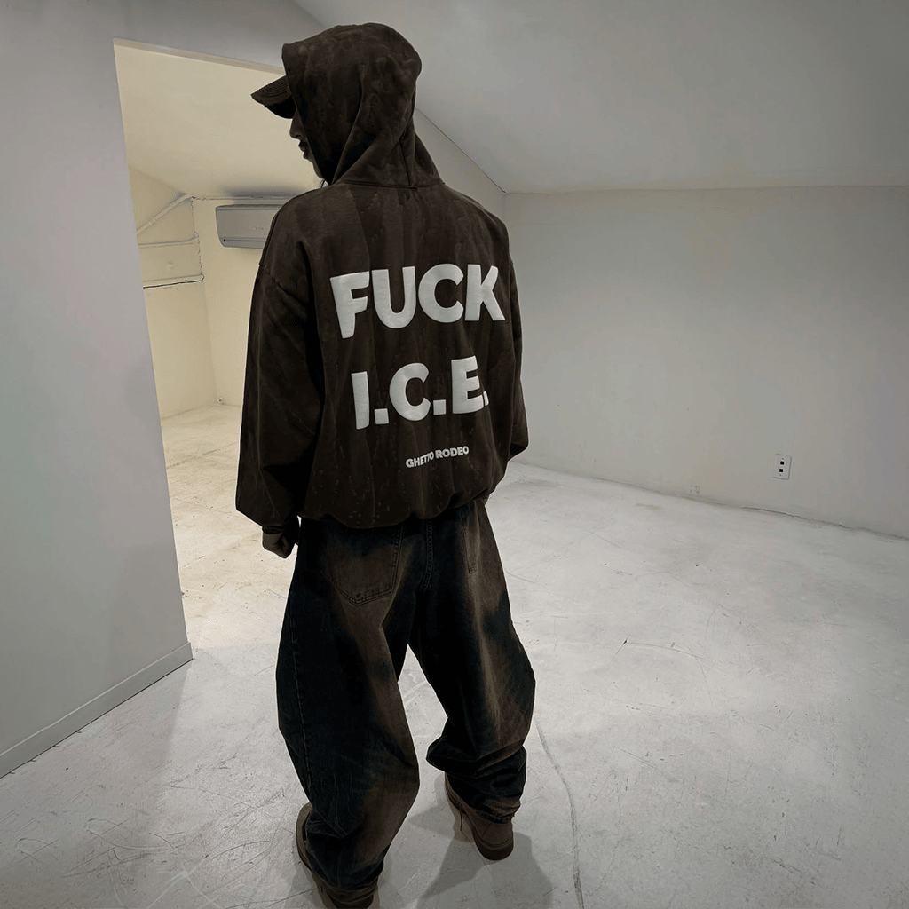 Fck Ice Hoodie Anti-Trump Merch Gifts For Dad-1