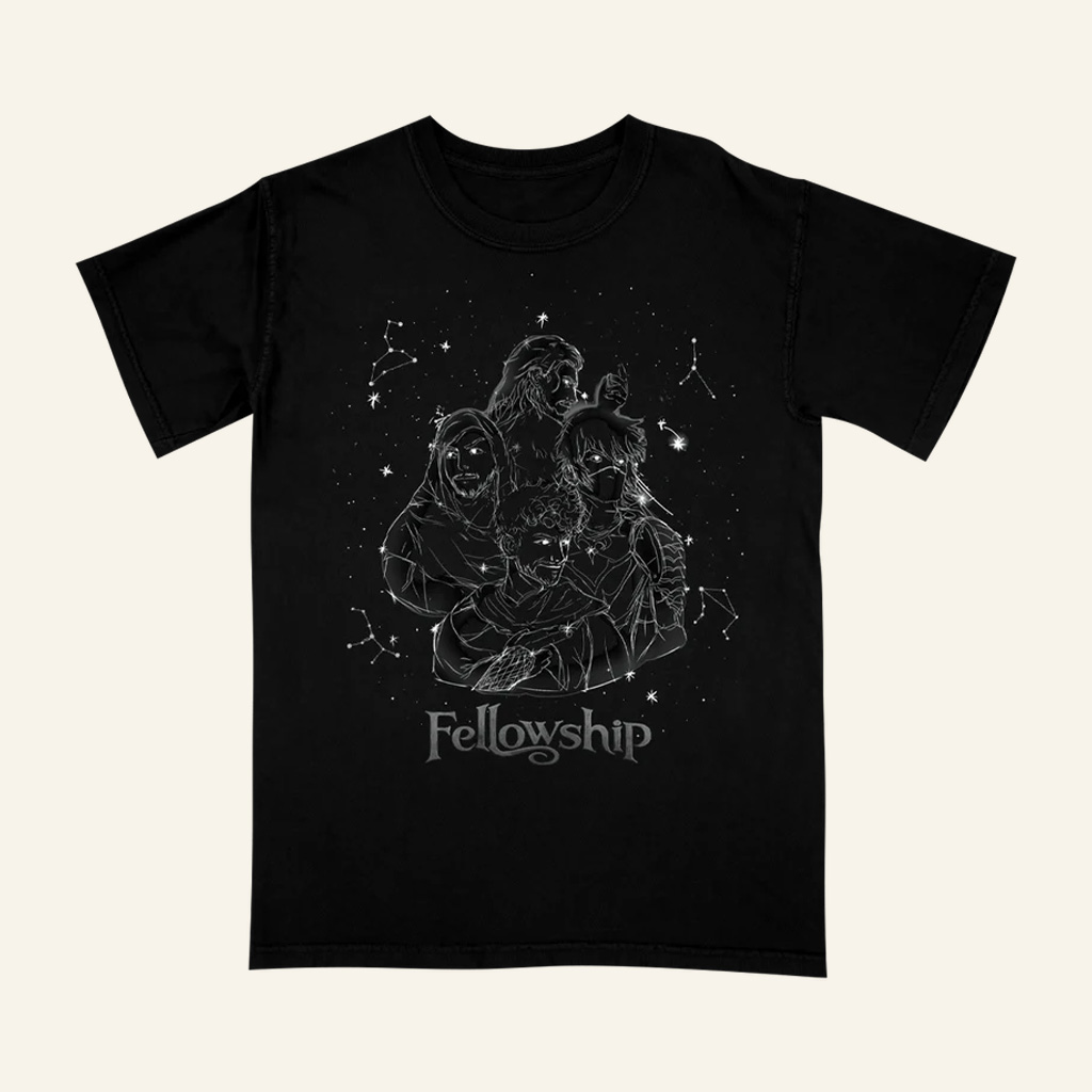 Fellowship Merch Constellations Black T-Shirt Christmas Gift Ideas For Boyfriend-1 Fellowship Merch Constellations Black T-Shirt Christmas Gift Ideas For Boyfriend-1