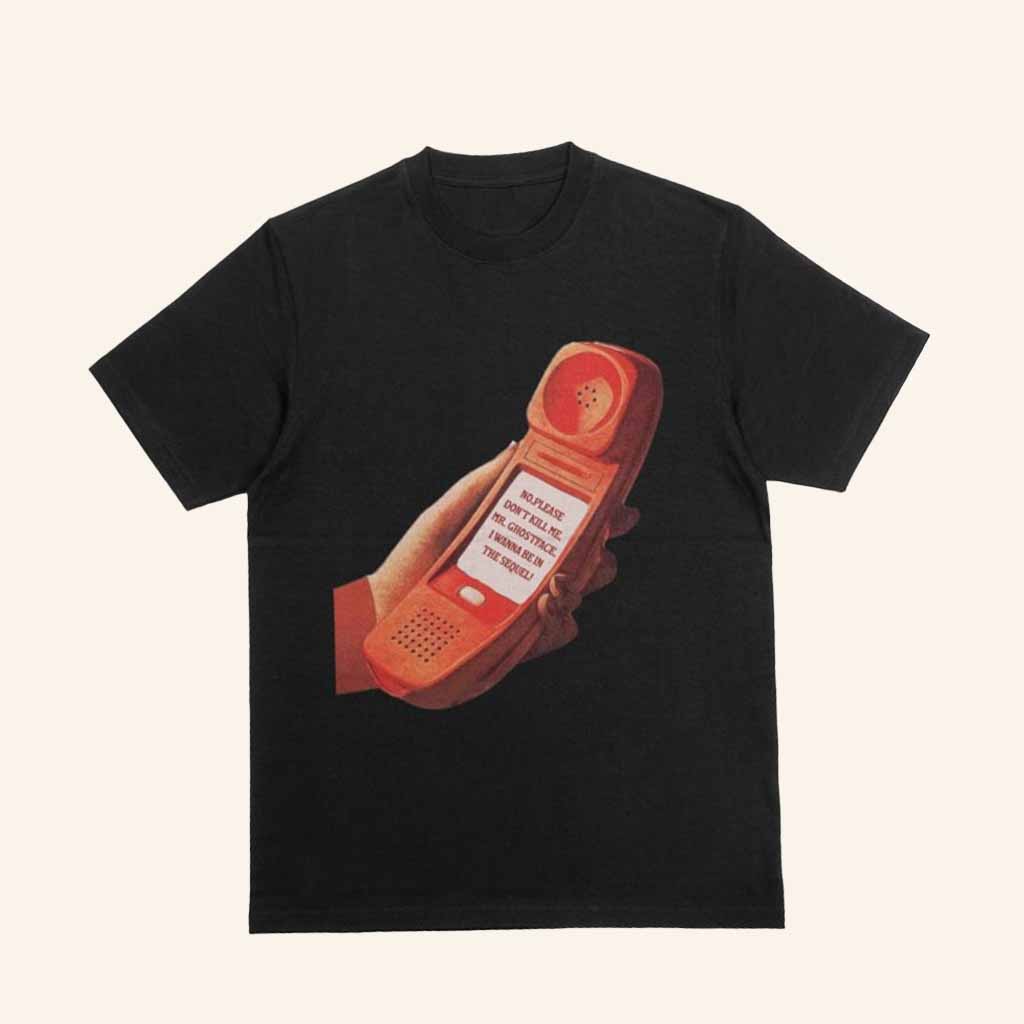 Firefly Merch Mr Ghostface Phone T-Shirt Christmas Present Ideas For Brother-1