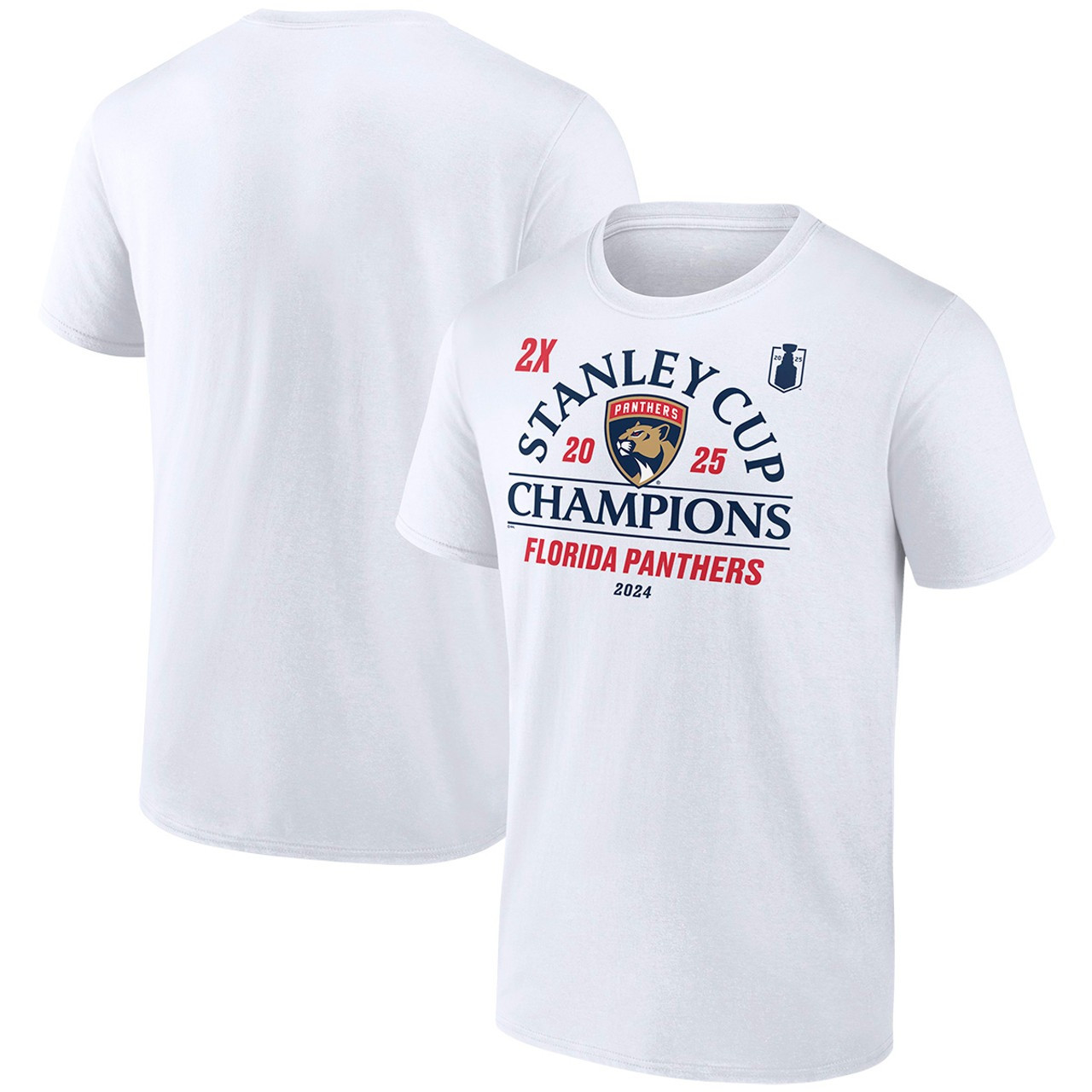 Florida Panthers Stanley Cup Champions 2024 2025 T-Shirt NFL Merch Unique Hockey Fan Gifts-1