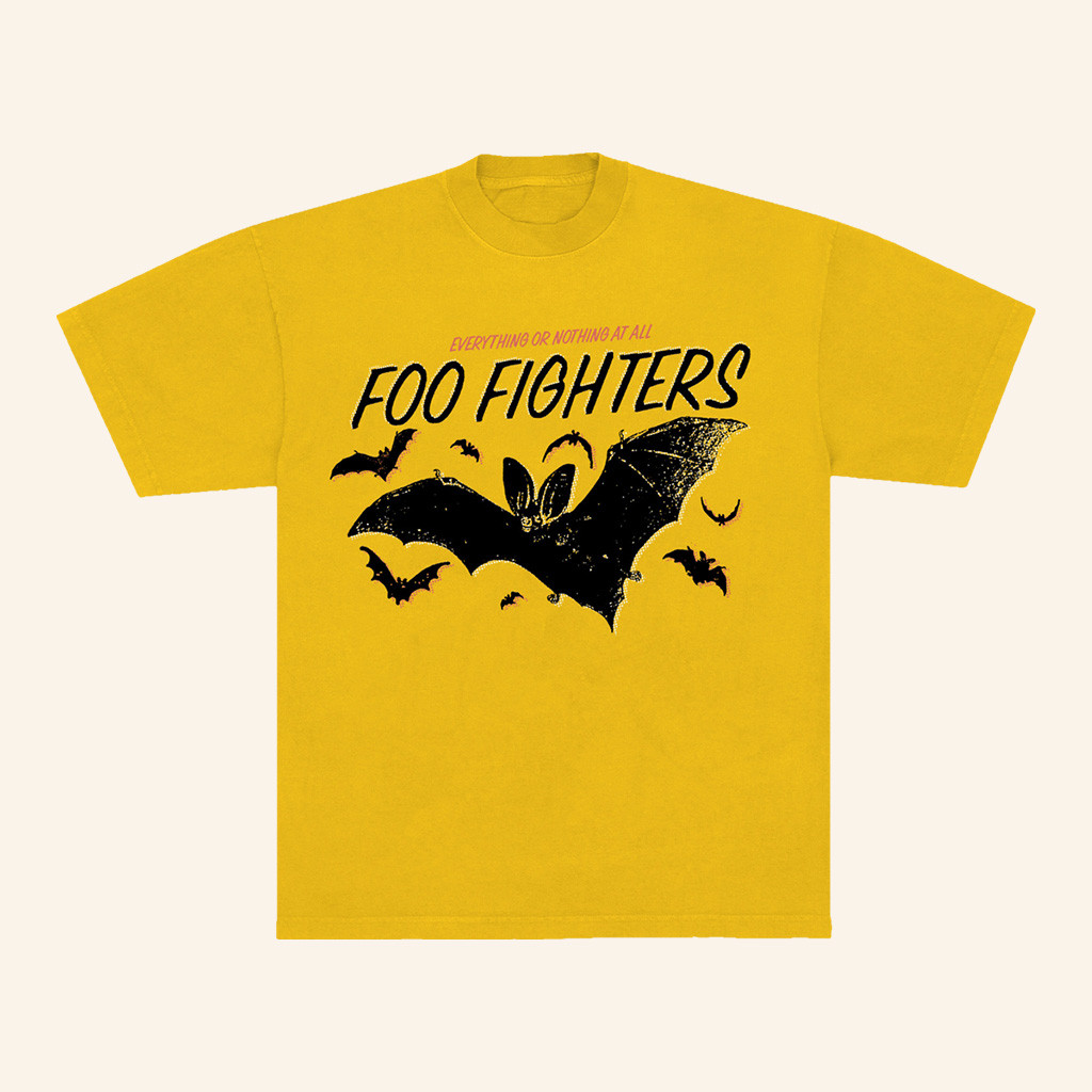 Foo Fighters Merch Bat T-Shirt Everything Or Nothing At All Shirt Gift For Sister-1