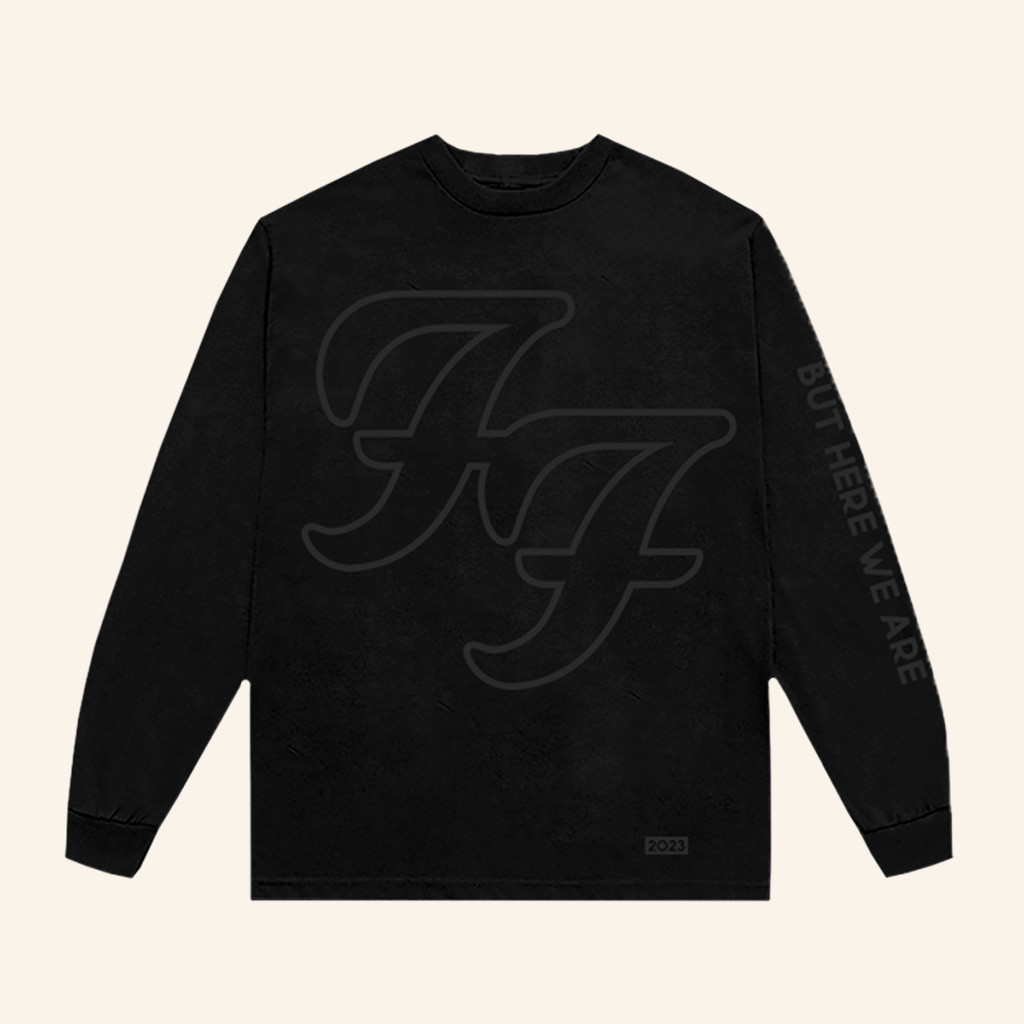 Foo Fighters Merch But Here We Are Long Sleeve Shirt Gifts For Rock Fans-1