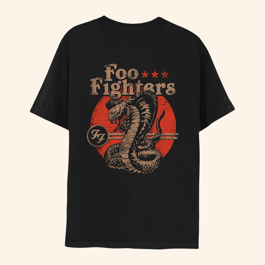 Foo Fighters Merch Cobra T-Shirt Unique Gifts For Music Lovers-1 Foo Fighters Merch Cobra T-Shirt Unique Gifts For Music Lovers-1