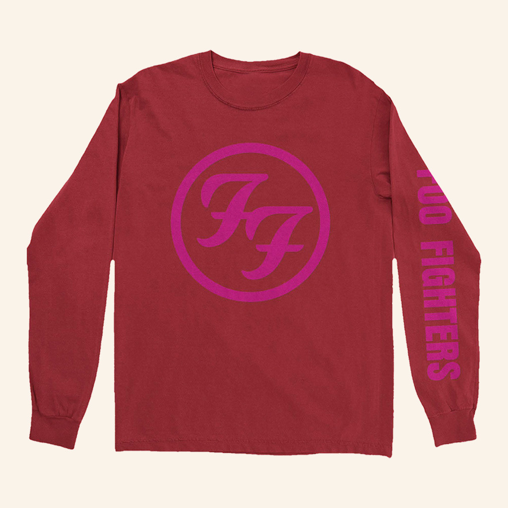 Foo Fighters Merch FF Logo Long Sleeve Shirt Gifts For Rock Enthusiasts-1 Foo Fighters Merch FF Logo Long Sleeve Shirt Gifts For Rock Enthusiasts-1