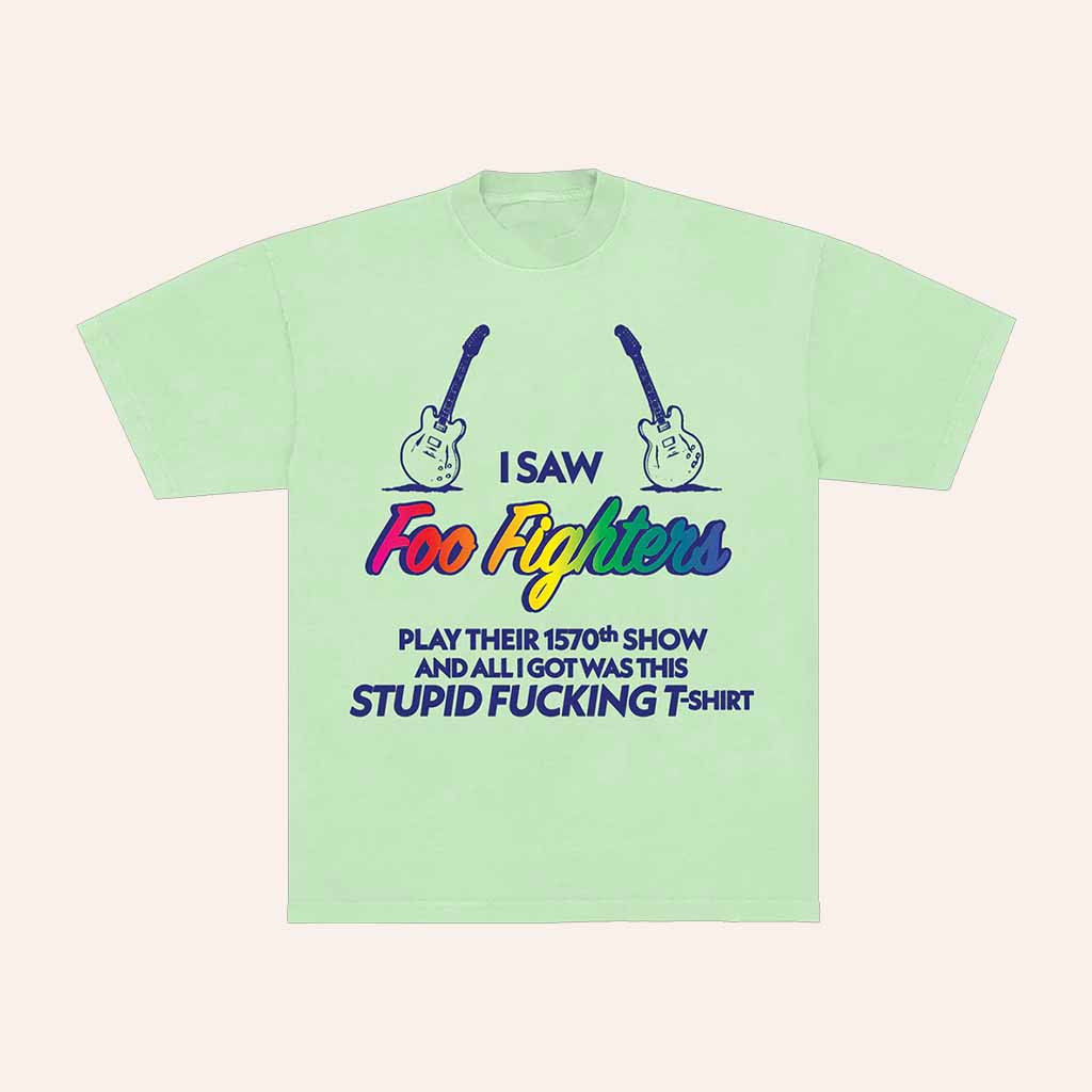 Foo Fighters Merch I Saw Foo Fighters 1570Th Show T-Shirt Gift For Rock Band Lovers-1 Foo Fighters Merch I Saw Foo Fighters 1570Th Show T-Shirt Gift For Rock Band Lovers-1