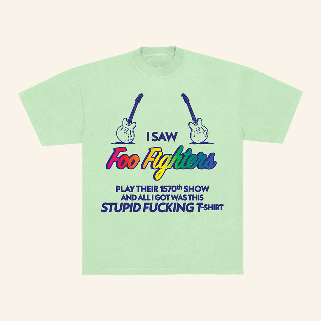 Foo Fighters Merch I Saw Foo Fighters Play Their 1570th Show Shirt Gifts For Music Fans-1 Foo Fighters Merch I Saw Foo Fighters Play Their 1570th Show Shirt Gifts For Music Fans-1