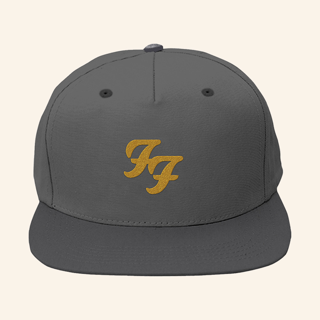 Foo Fighters Merch Logo Embroidered Snapback Hat Best Gift For Brother-1
