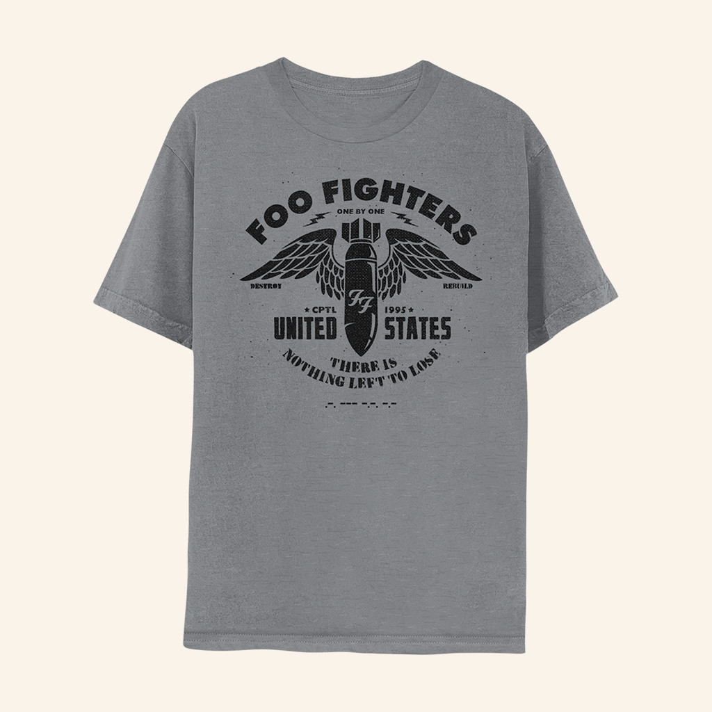 Foo Fighters Merch One By One T-Shirt There Is Nothing Left To Lose Shirt Gift For Him-1