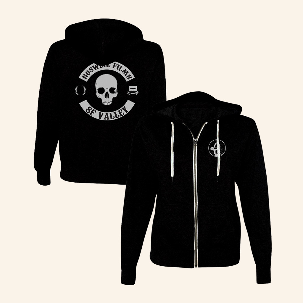 Foo Fighters Merch Roswell Films SF Valley Zip Hoodie Gifts For Music Lovers-1