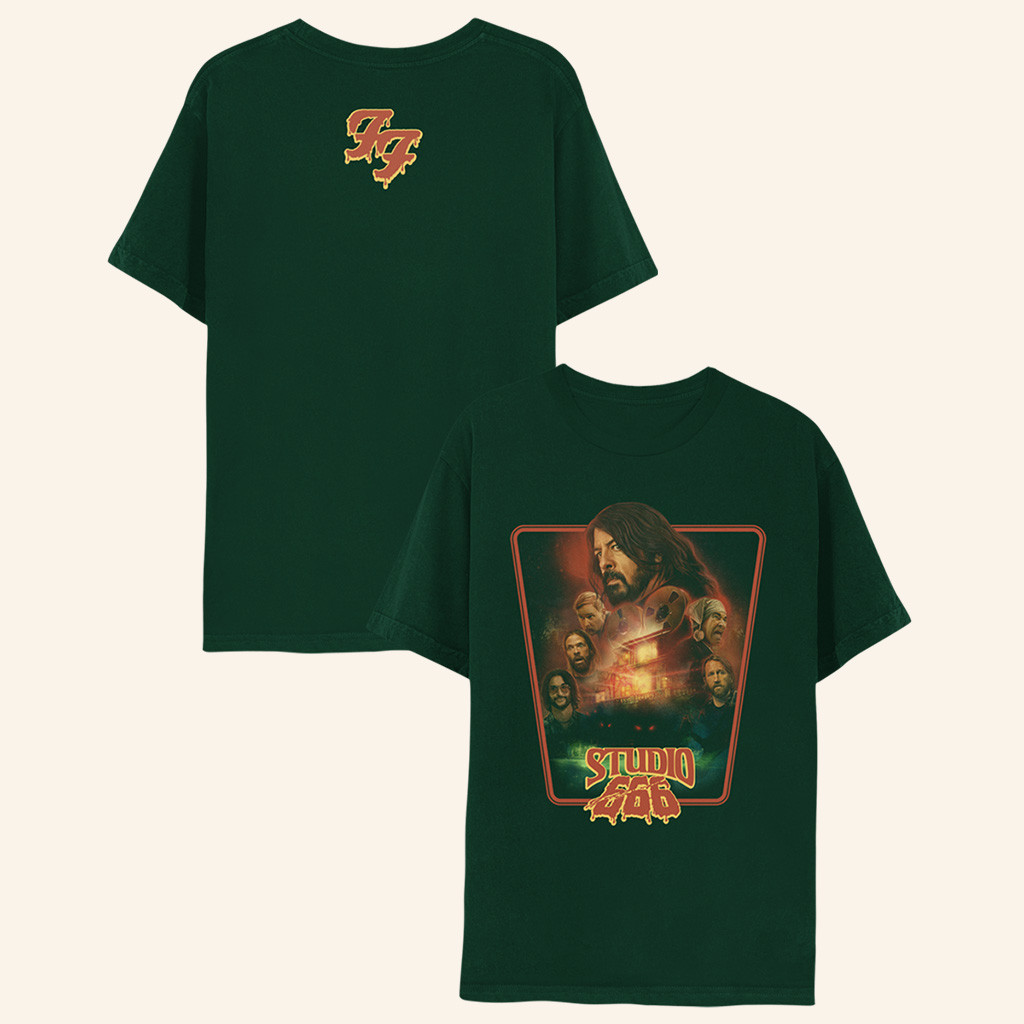 Foo Fighters Merch Studio 666 Retro T-Shirt Best Gifts For Rock Lovers-1