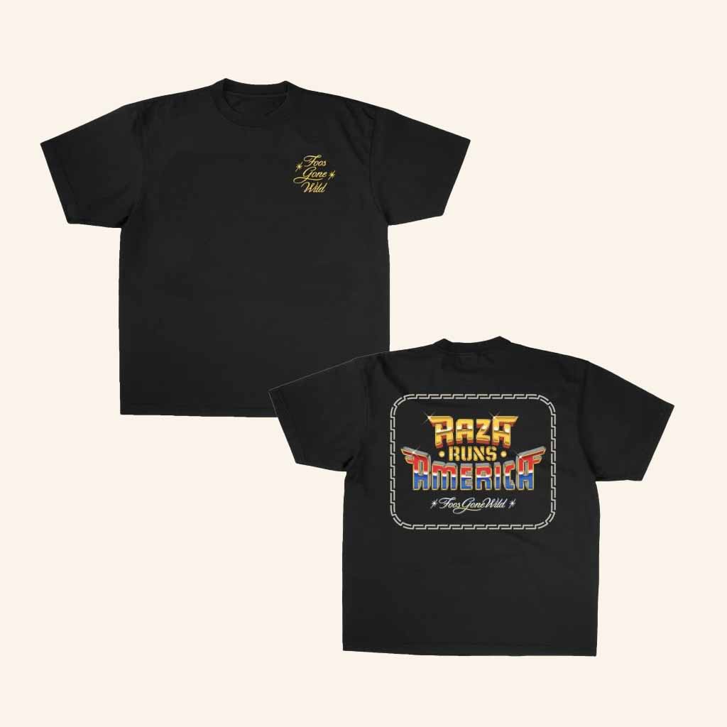 Foos Gone Wild Merch Raza Runs America T-Shirt Birthday Gift Ideas For Boyfriend-1