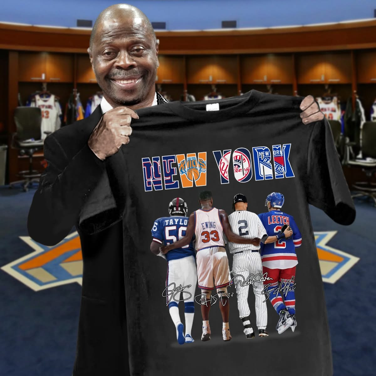 Four Legends One City New York T-Shirt Yankees Knicks Giants Rangers Sport Fan Gifts-1 Four Legends One City New York T-Shirt Yankees Knicks Giants Rangers Sport Fan Gifts-1