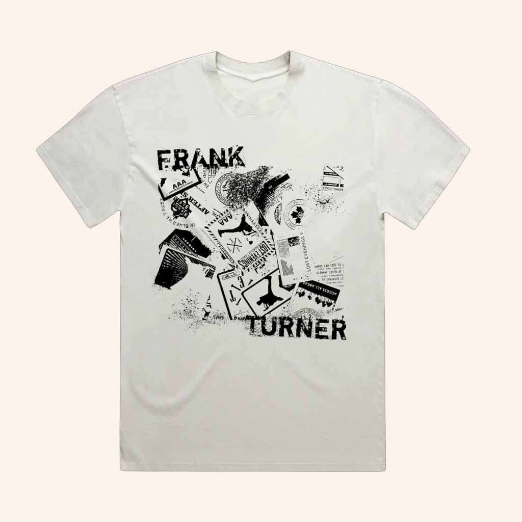 Frank Turner Merch Collage T-Shirt Gifts For Someone Who Loves Music-1