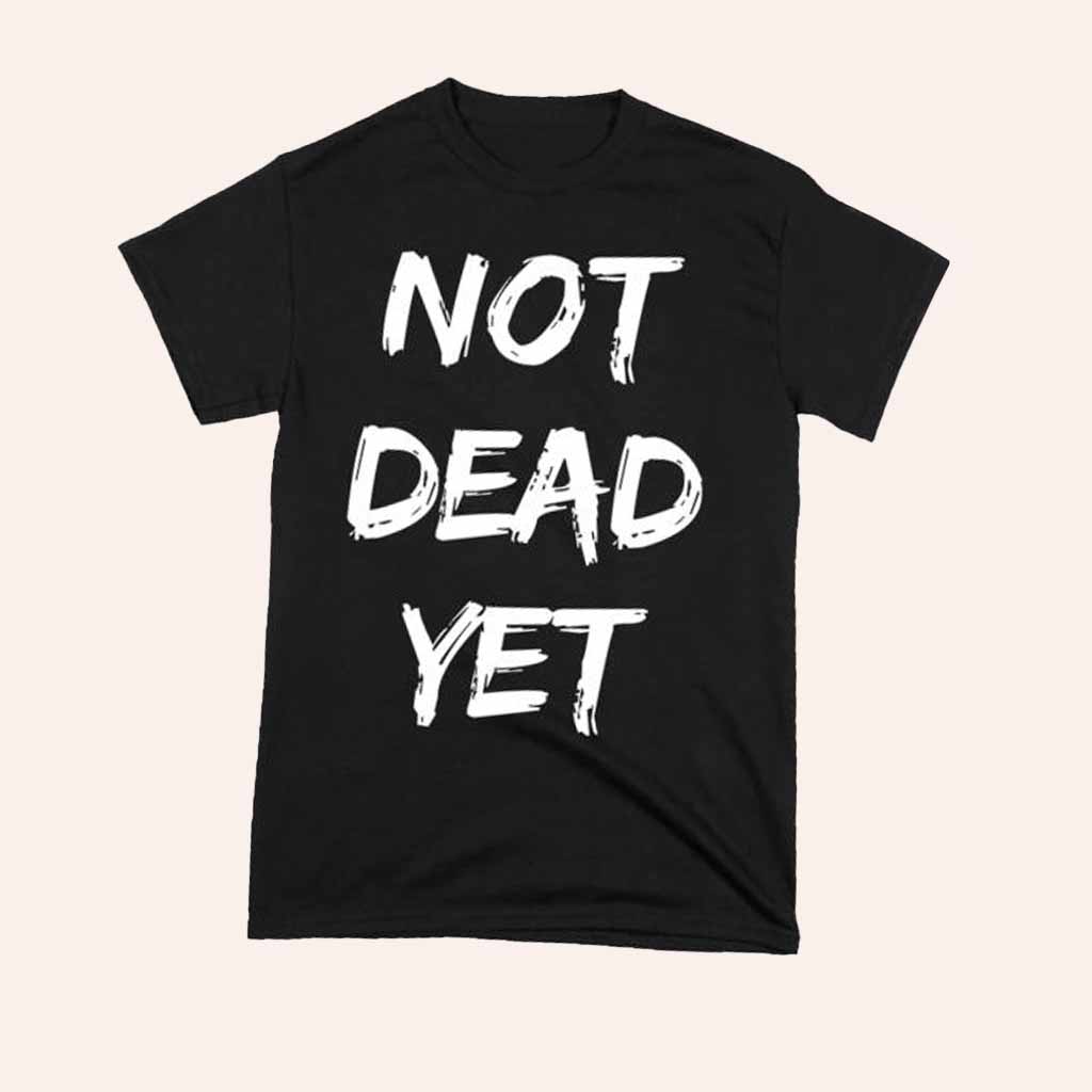 Frank Turner Merch Not Dead Yet T-Shirt Cool Gifts For Music Lovers-1