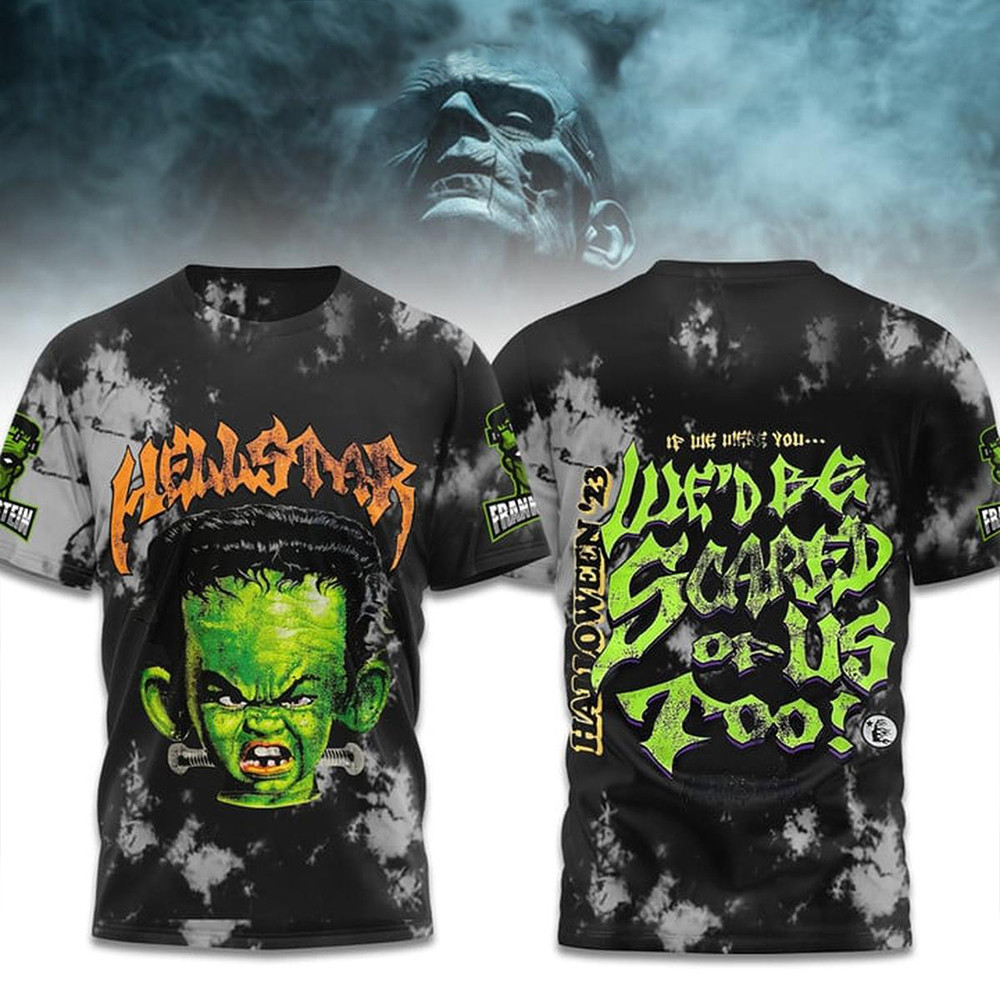 Frankenstein Wed Be Scared Of Us Too T-Shirt Sentimental Father's Day Gifts-1 Frankenstein Wed Be Scared Of Us Too T-Shirt Sentimental Father's Day Gifts-1