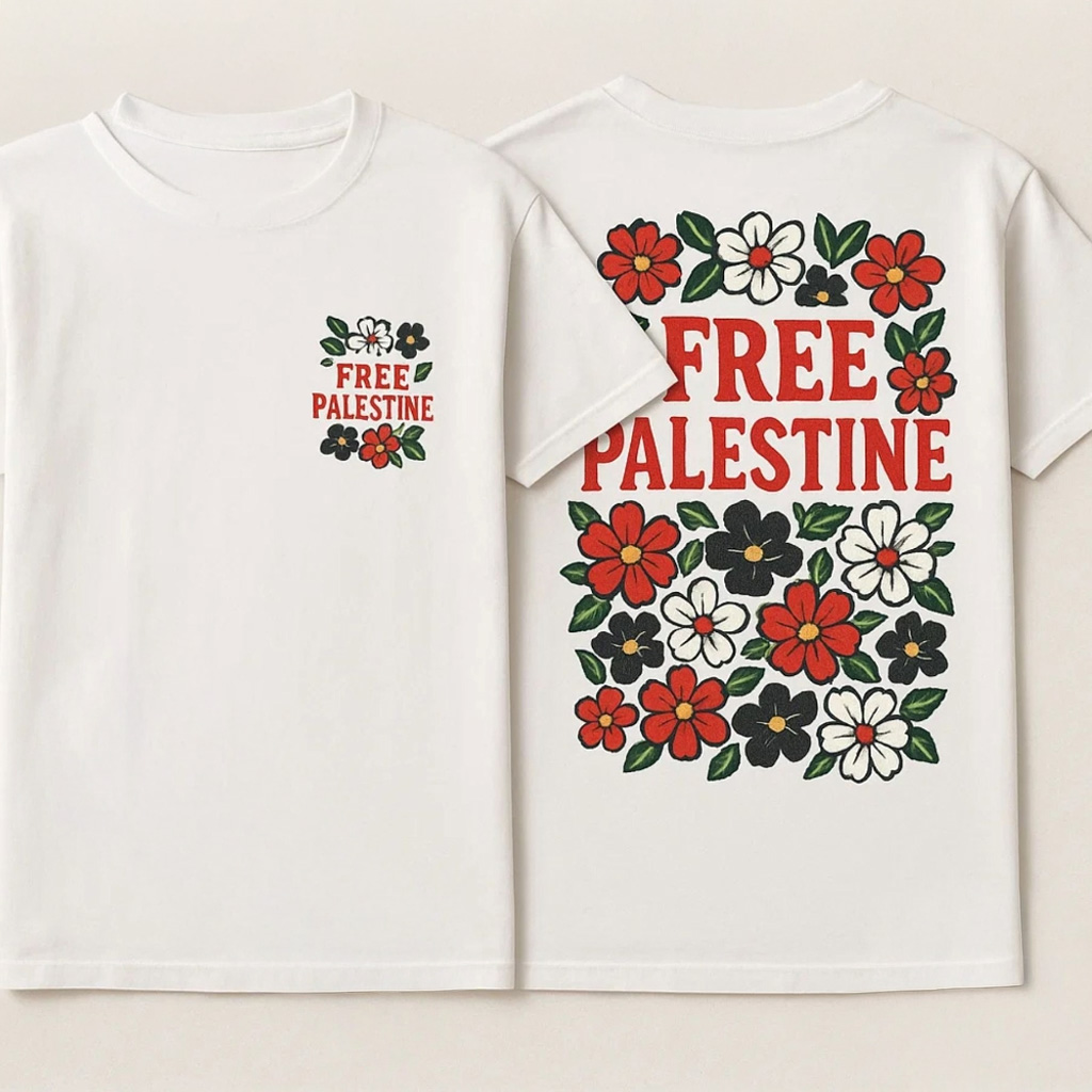 Free Palestine Shirt Best Gifts For Girlfriend-1