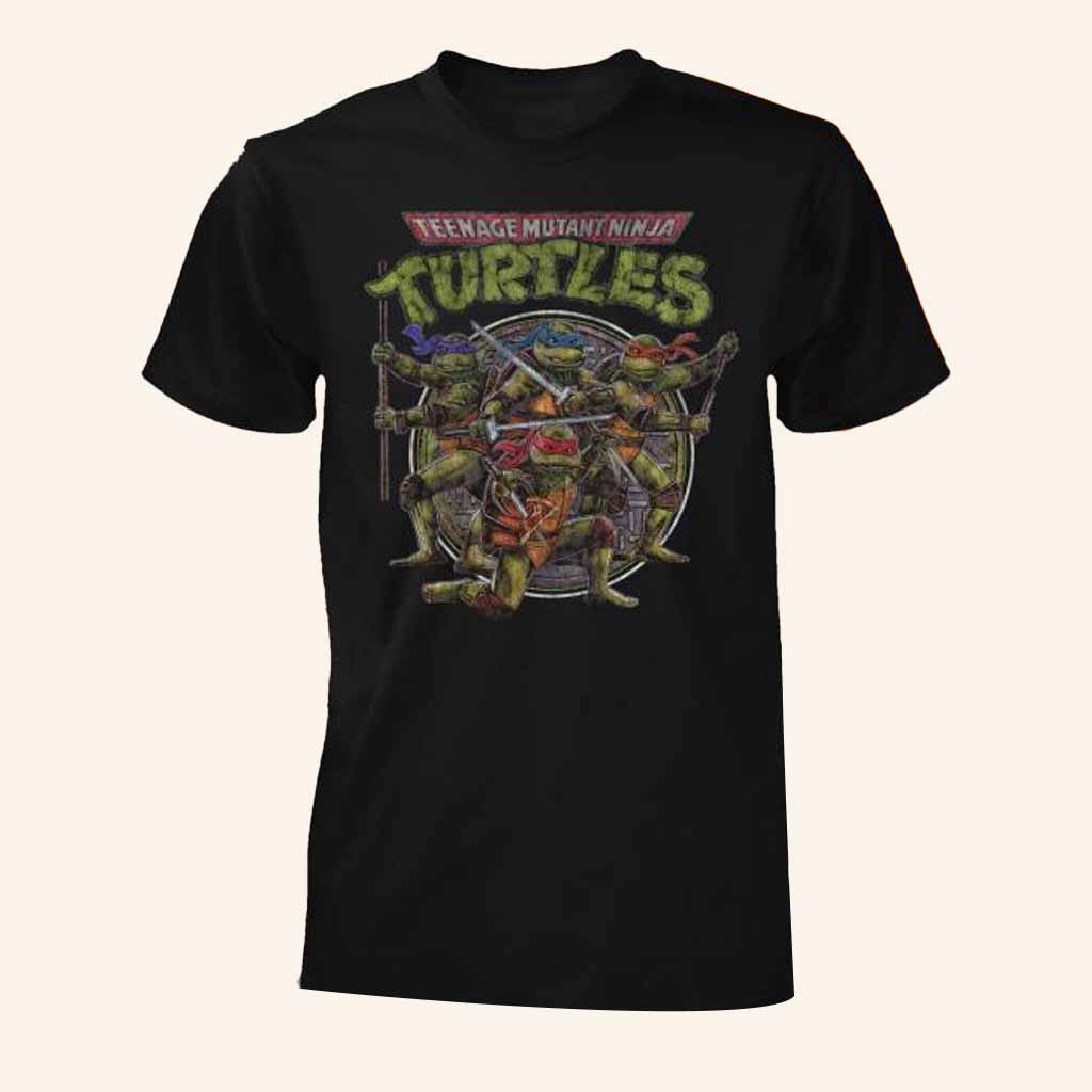 Fright Rags Merch Teenage Mutant Ninja Turtles 1990 This Is No Cartoon Shirt Him Gifts-1