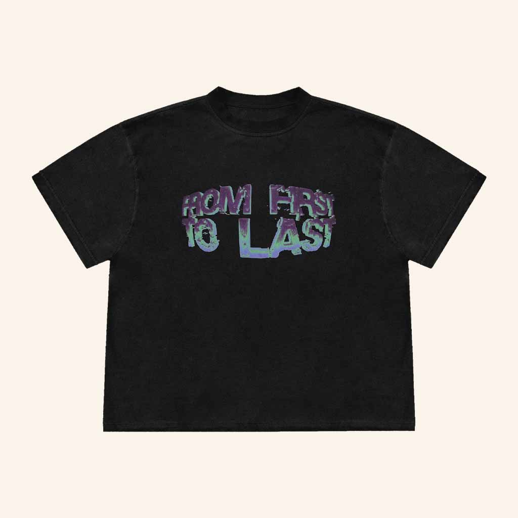 From First To Last Merch FFTL 3D Logo T-Shirt Christmas Gifts For Her-1