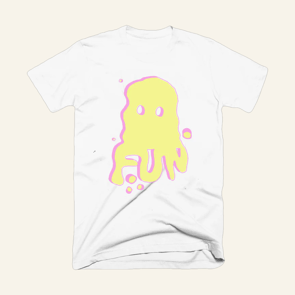 Fun Merch Blob White T-Shirt Unique Christmas Ideas For Girlfriend-1 Fun Merch Blob White T-Shirt Unique Christmas Ideas For Girlfriend-1