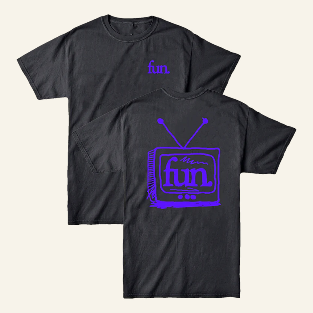 Fun Merch Fun TV Black T-Shirt Unique Christmas Gifts For Brother-1