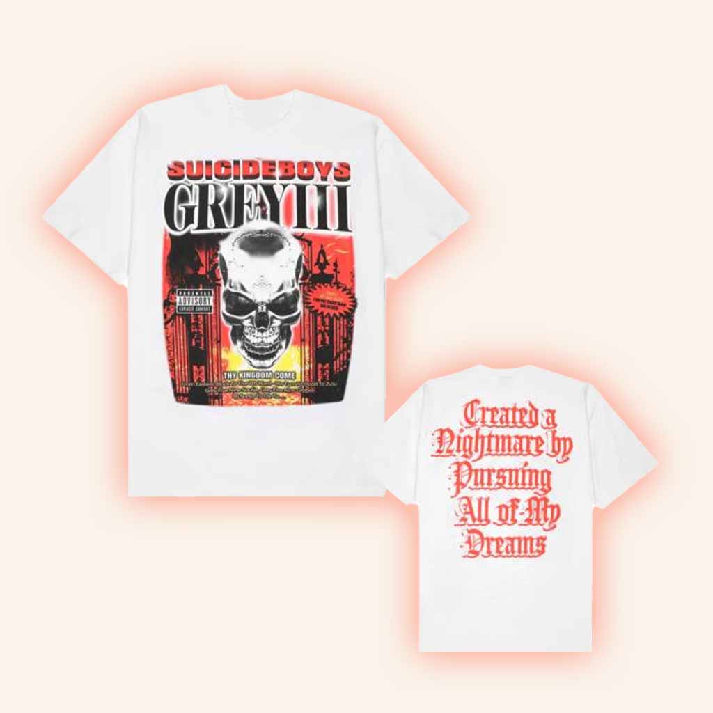 G59 Records Merchandise G59 Grey III T-Shirt Gift Ideas For Son-1