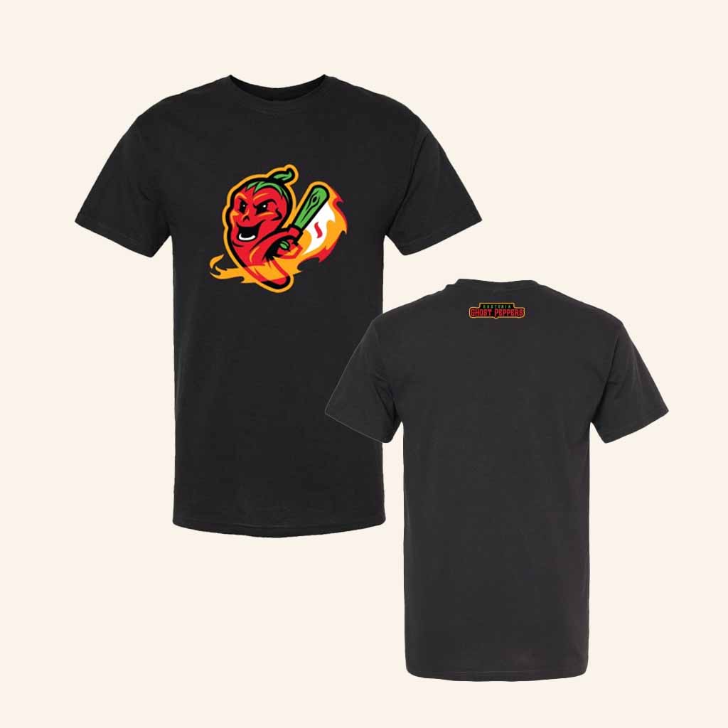 Gastonia Baseball Merch Gastonia Ghost Peppers T-Shirt Best Christmas Gifts For Dad-1