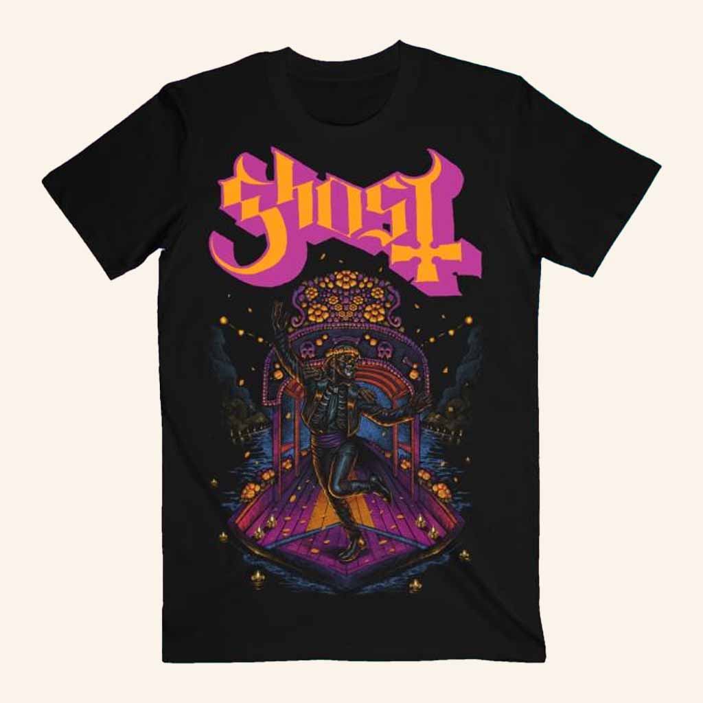 Ghost Band Merch Xochimilco MX T-Shirt Christmas Gift Ideas For Music Lovers-1 Ghost Band Merch Xochimilco MX T-Shirt Christmas Gift Ideas For Music Lovers-1
