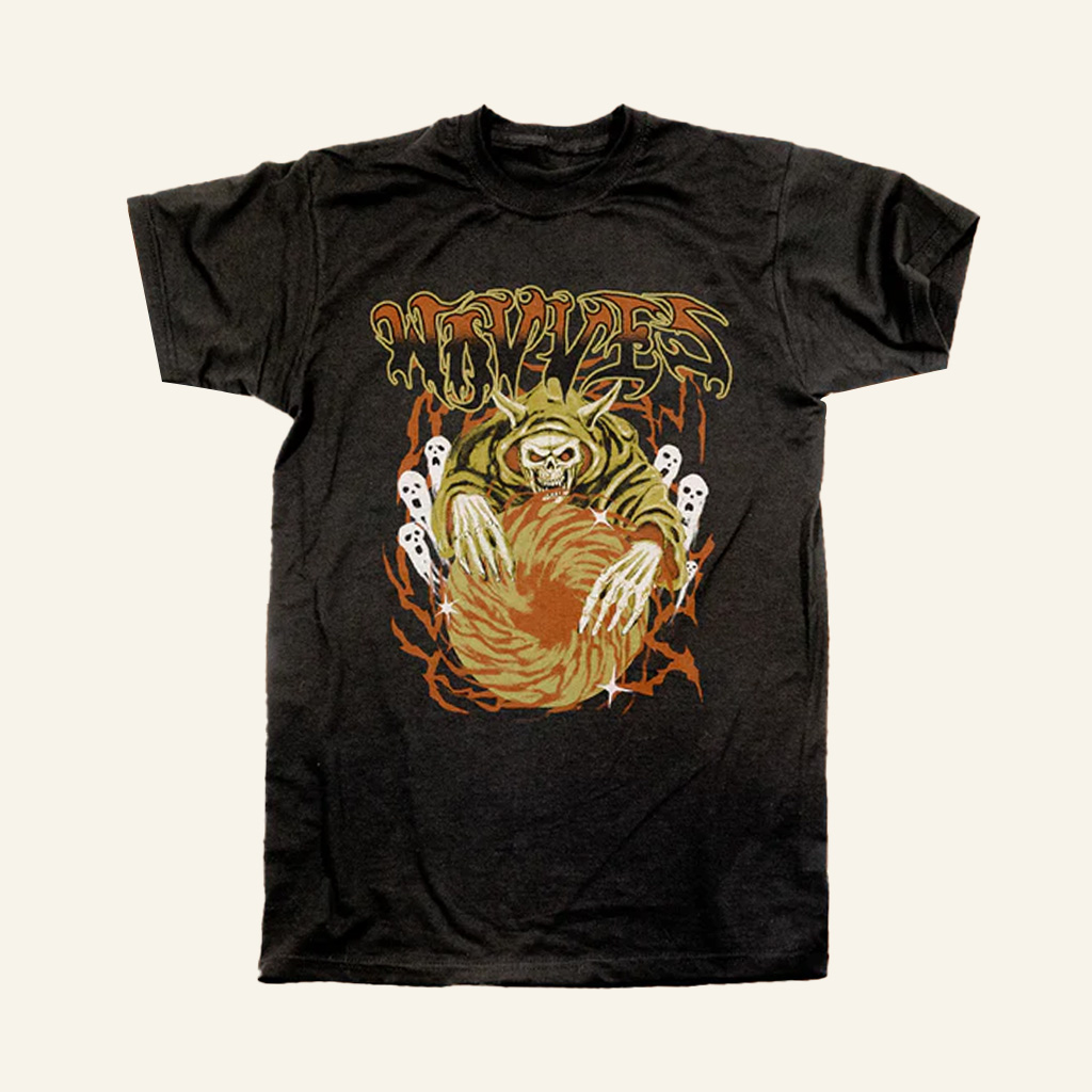 Ghost Ramp Merch Wavves Horned Skull T-Shirt Wavves Apparel Gift For Brother-1