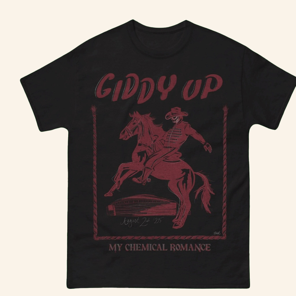 Giddy Up My Chemical Romance Arlington Shirt Giddy Up Merch Gifts For Friend-1