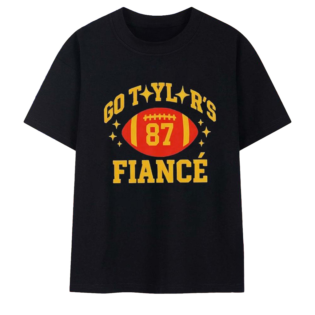 Go Taylor_s Fiance Travis KC Chiefs T-Shirt Fan Merch Gift Ideas For Swifties-1