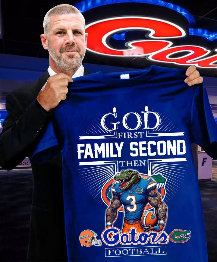God First Family Second Then Florida Gators Football T-Shirt Faith Fan Merch Unique Gifts-1 God First Family Second Then Florida Gators Football T-Shirt Faith Fan Merch Unique Gifts-1
