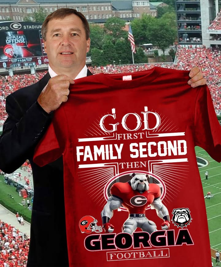 God First Family Second Then Georgia Bulldogs Football T-Shirt Faith Fan Merch Gifts God First Family Second Then Georgia Bulldogs Football T-Shirt Faith Fan Merch Gifts