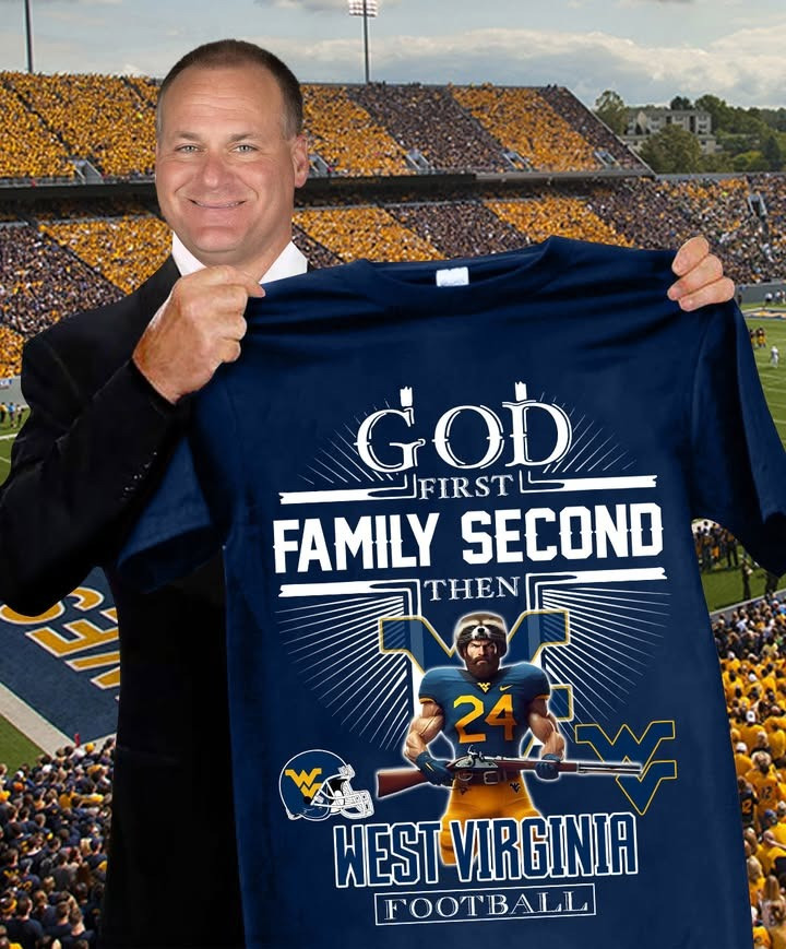 God First Family Second Then West Virginia Mountaineer Football Shirt Fan Merch Best Gifts-1 God First Family Second Then West Virginia Mountaineer Football Shirt Fan Merch Best Gifts-1