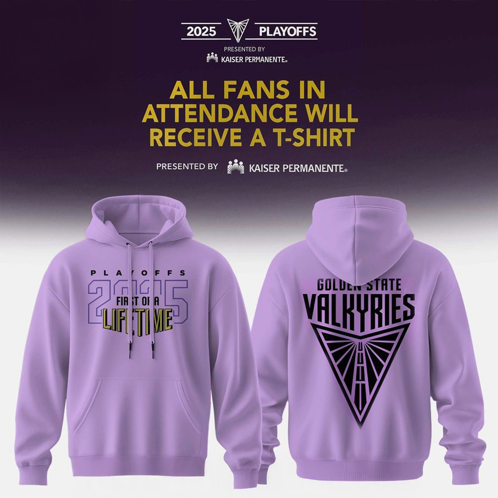 Golden State Valkyries 2025 Playoffs First Of A Lifetime Hoodie Valkyries Merch Fan Gifts-1 Golden State Valkyries 2025 Playoffs First Of A Lifetime Hoodie Valkyries Merch Fan Gifts-1