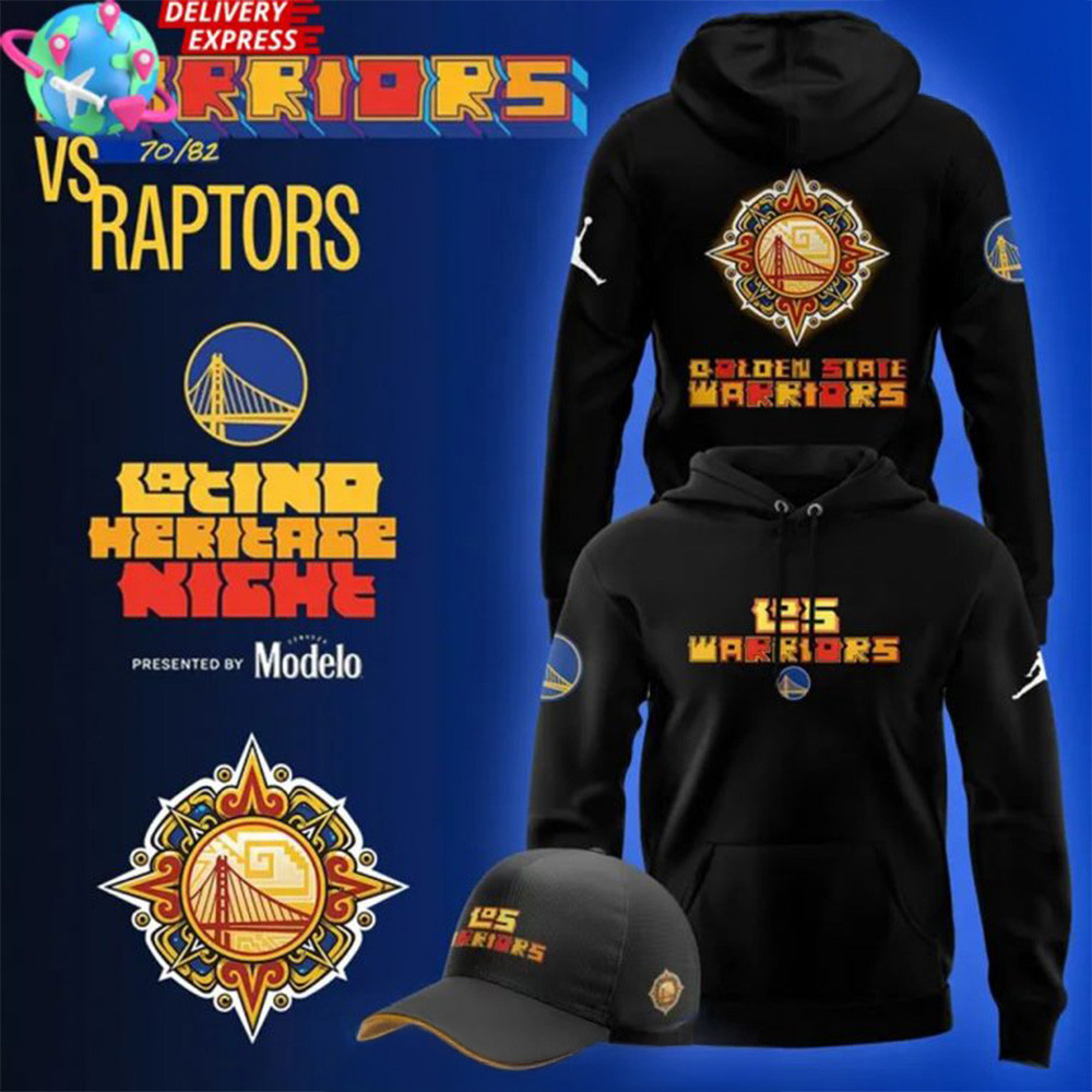 Golden State Warriors Latino Heritage Night 2025 Hoodie Warriors Merch Good Gifts For Dads-1