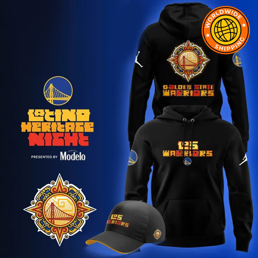 Golden State Warriors x 2025 Latino Heritage Night Hoodie Good Father's Day Presents-1 Golden State Warriors x 2025 Latino Heritage Night Hoodie Good Father's Day Presents-1